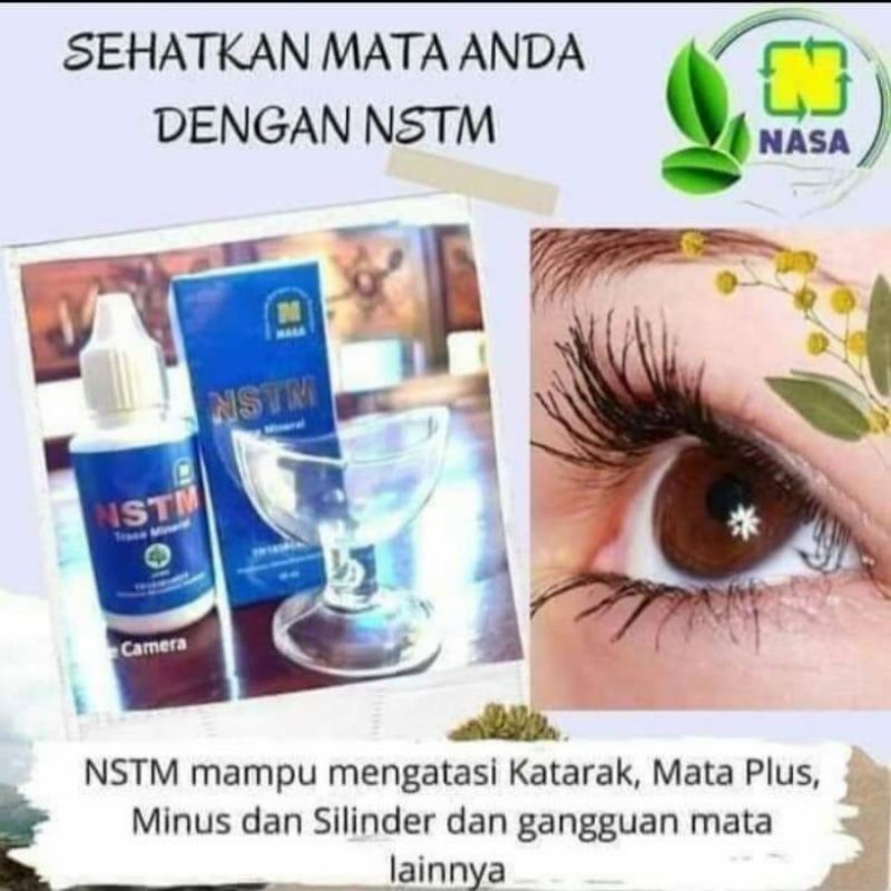 NSTM Nasa Super Trace Mineral Obat Tetes Sejuta Manfaat - Obat Mata Katarak Silindir Minus - Obat Te