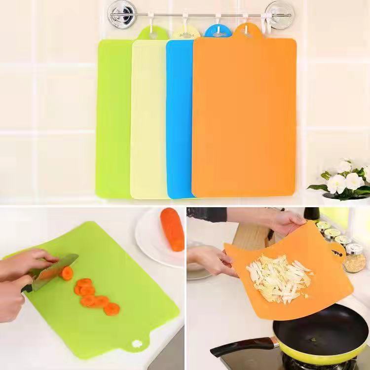 Talenan Plastik Lentur Alas Potong Telenan Chopping Cutting Board Talenan Dapur Lentur Fleksibel TERMURAH COD