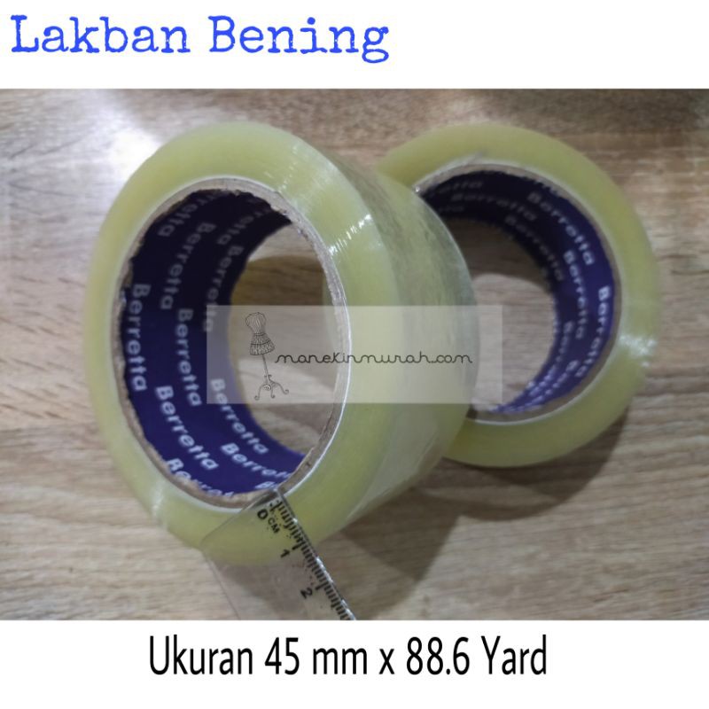 

Isolasi Lakban Bening 90 yard