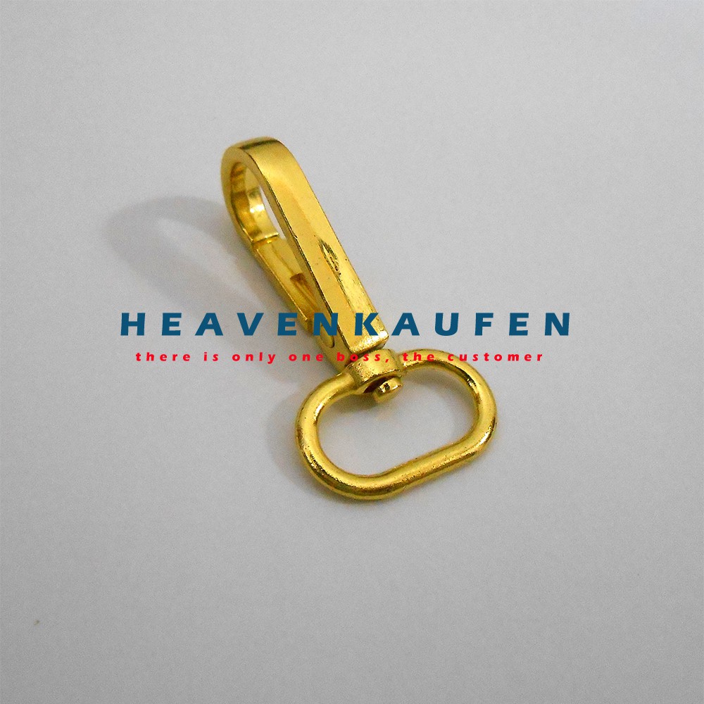 Pengait Tas (Hook Tas) 2 cm Warna Gold Emas Kualitas Premium