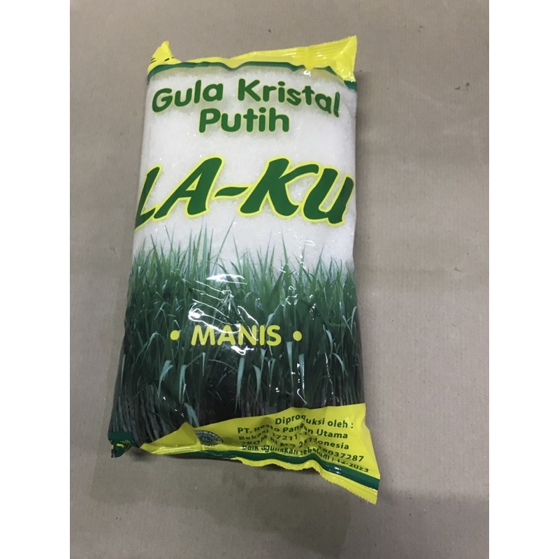 

Gula La-Ku 1kg Gula pasir kemasan