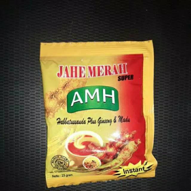 

Jahe merah Amanah minuman jahe bubuk Herbal AMH