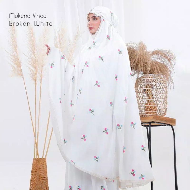 Mukena Vinca Warna Dan Motif Random