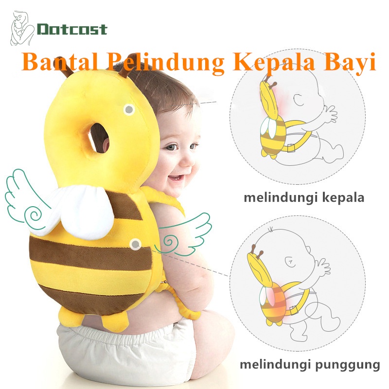 ( FREE BELT ) Bantal Pelindung Kepala Bayi Anti Jatuh / Baby Head Protector Ransel