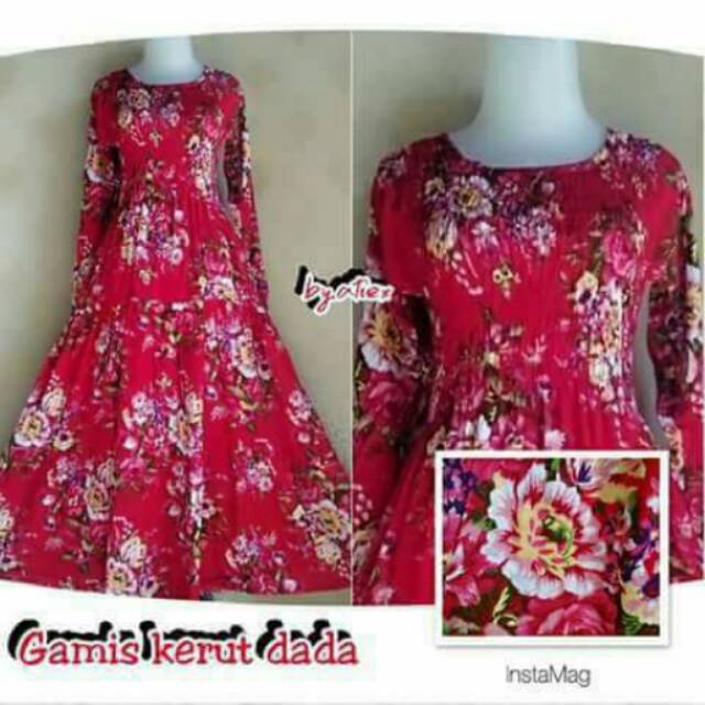 Gamis valentino rose