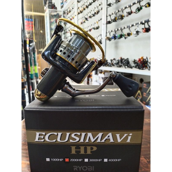 reel ryobi ecusima Vi 2000 power handle