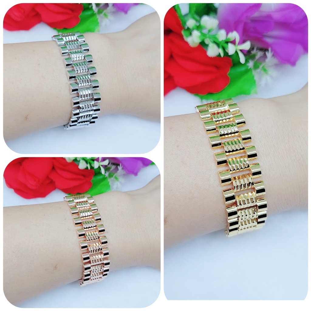 Gelang rantai baru (besar 16mm,sedang 12mm)
