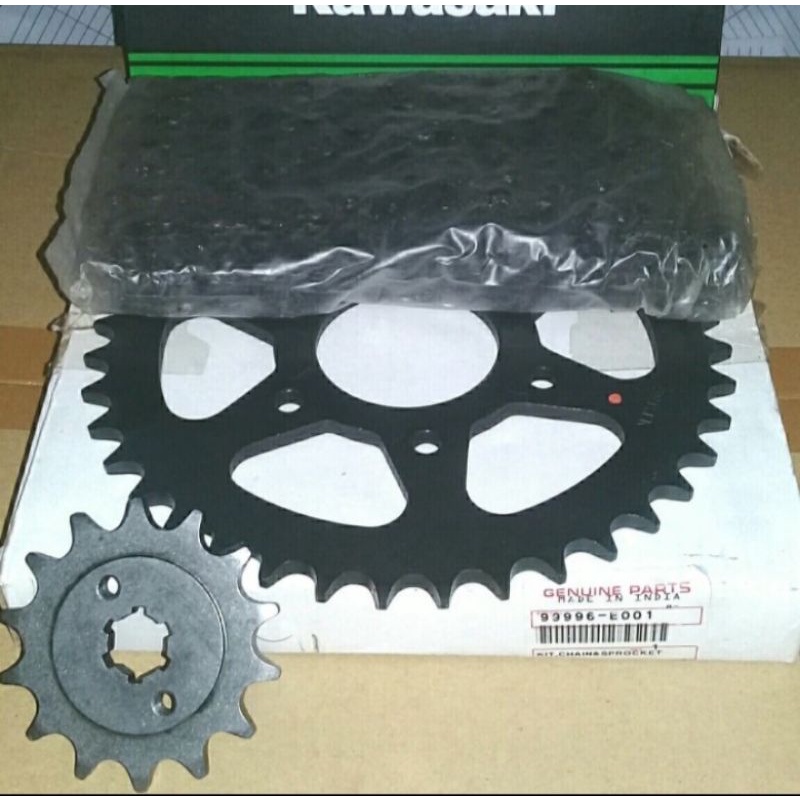 gear set gir set kawasaki pulsar 200ns original