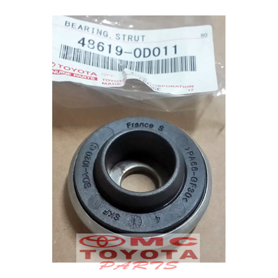 Jual Bearing Strut Kepala Support Shock Absorber Shockbreker Yaris Vios 48619-0D011 Indonesia|Shopee Indonesia