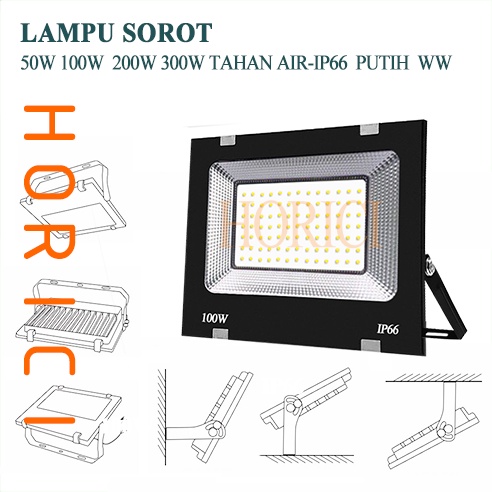 Lampu Sorot SMD 200W,300W, outdoor flood light kap sorot