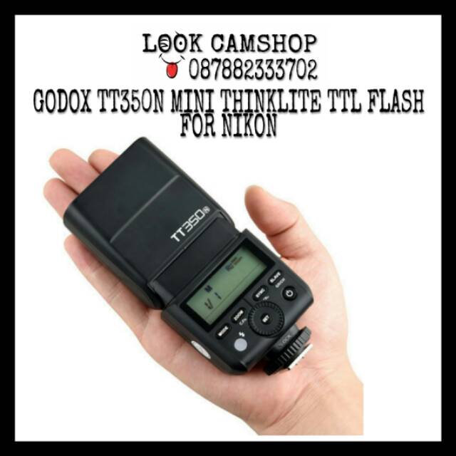FLASH GODOX TT350N TT350 N TT 350 N TT 350N MINI THINKLITE SPEEDLITE TTL FOR NIKON
