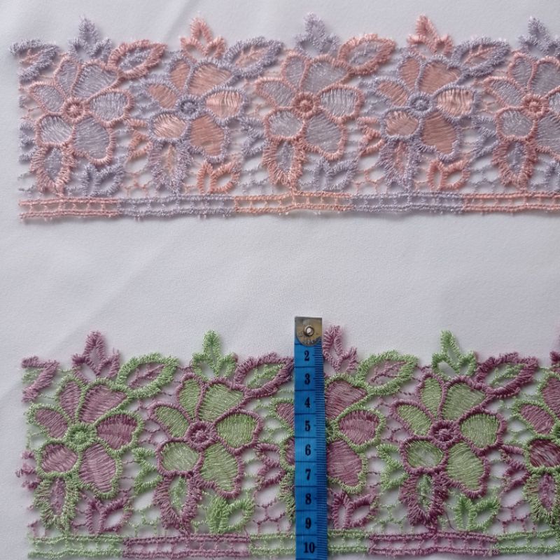 Renda bordir harga per meter