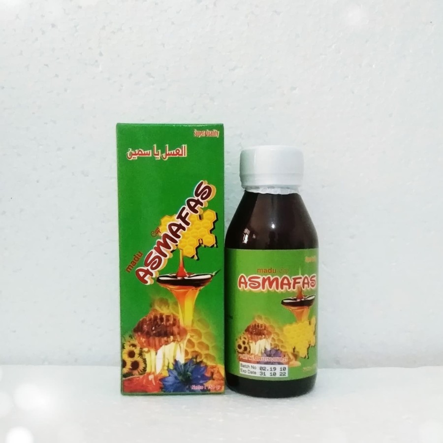 Madu Asmafas untuk asma dan sesak nafas 150 gr - Jasmine Food