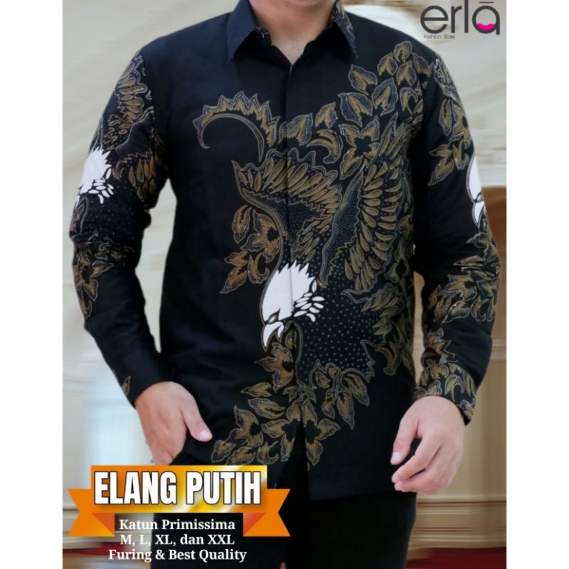 Erla Batik Premium Elang Putih
