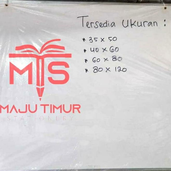 

Papan Tulis Whiteboard 80 x 120 cm