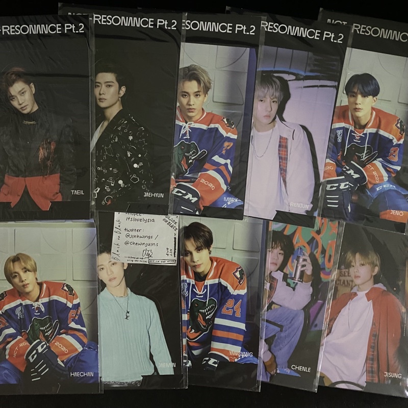 [NCT 2020] Resonance pt.2 holo/lenti Standee ONLY