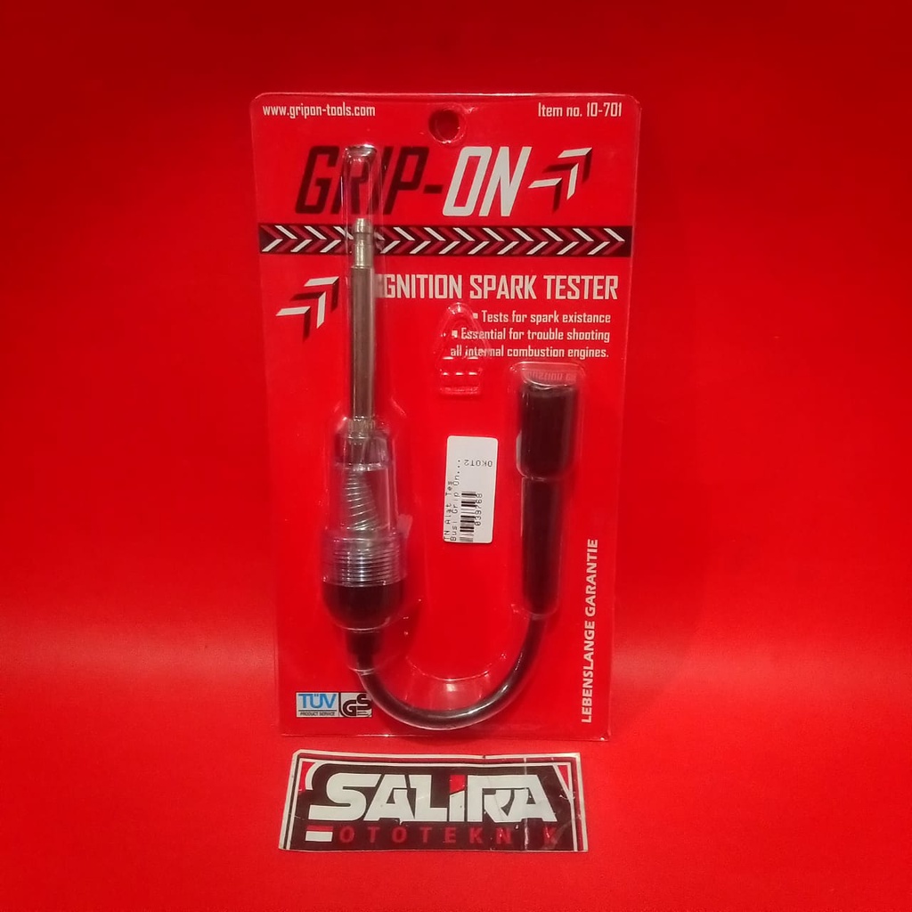 Alat Tes Cek Busi Indikator Pengapian Ignition Spark Tester Tester Busi Tespen Busi 10-701 Grip On