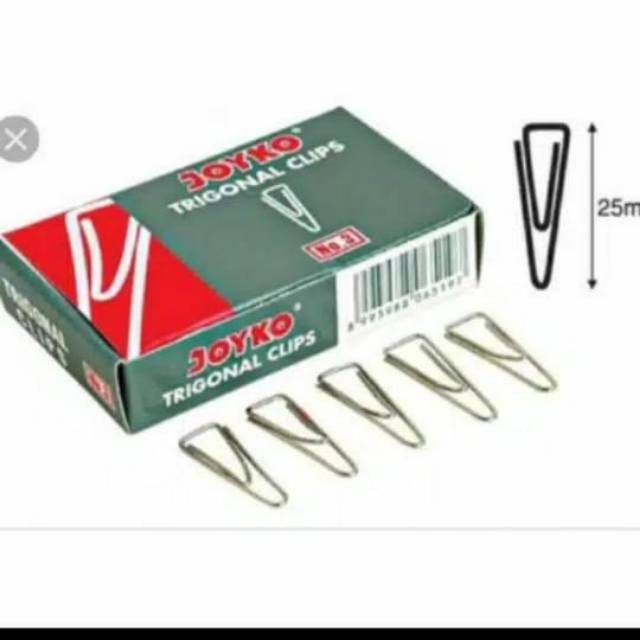 

Clip Trigonal 25 Cm Pembatas Buku