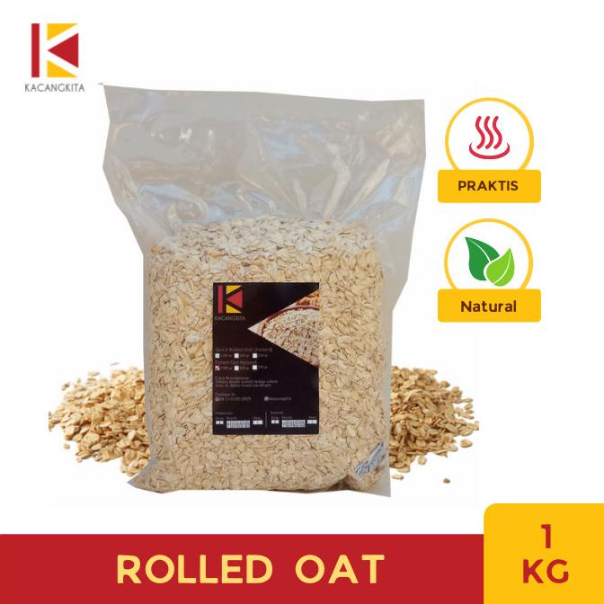 

Diskon Rolled Oat Natural - Gandum Utuh 1kg Diskon