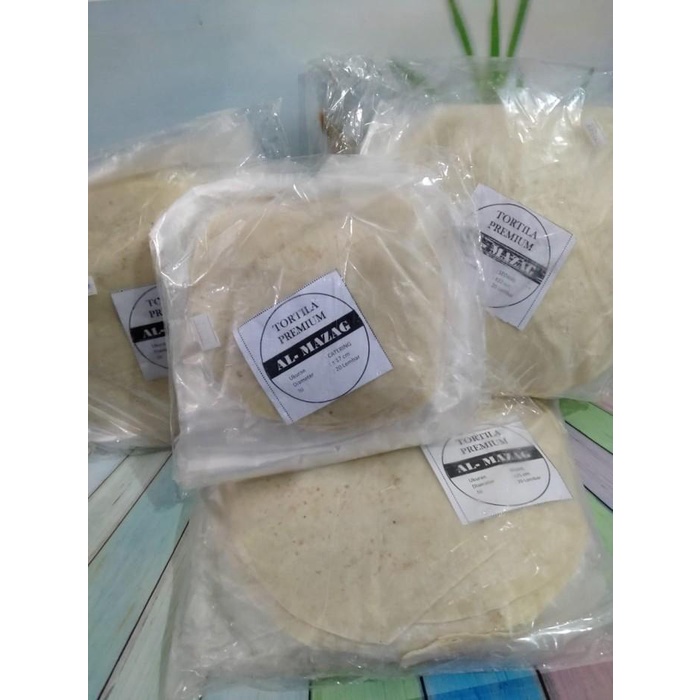 

Pastry | Paket Kulit Kebab / Tortilla Kebab Al-Mazag All Size Isi 20 Pcs Kualitas Terbaik