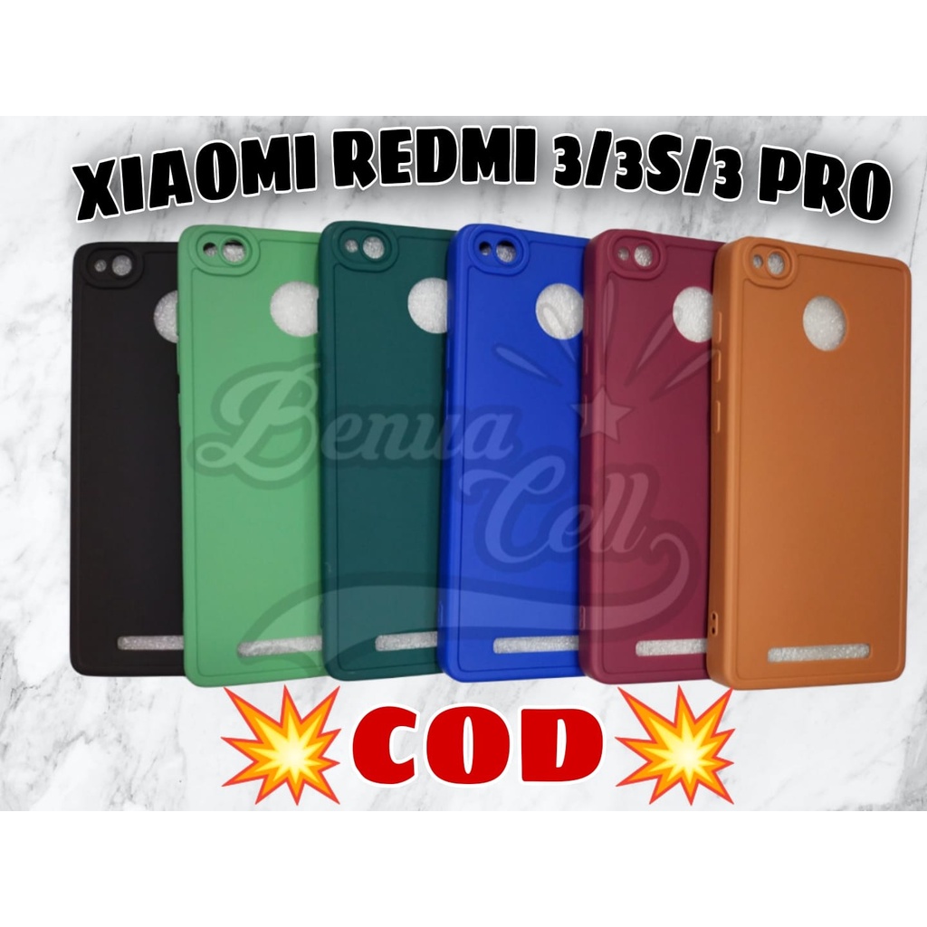 REDMI 2S, REDMI 3, REDMI 3S - SOFTCASE PRO KAMERA PC XIAOMI REDMI 2 / 2S // REDMI 3 / 3S / 3X - BDC