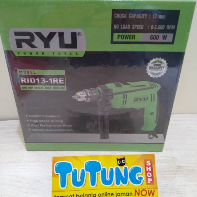 Bor Listrik Ryu (600 watt)
