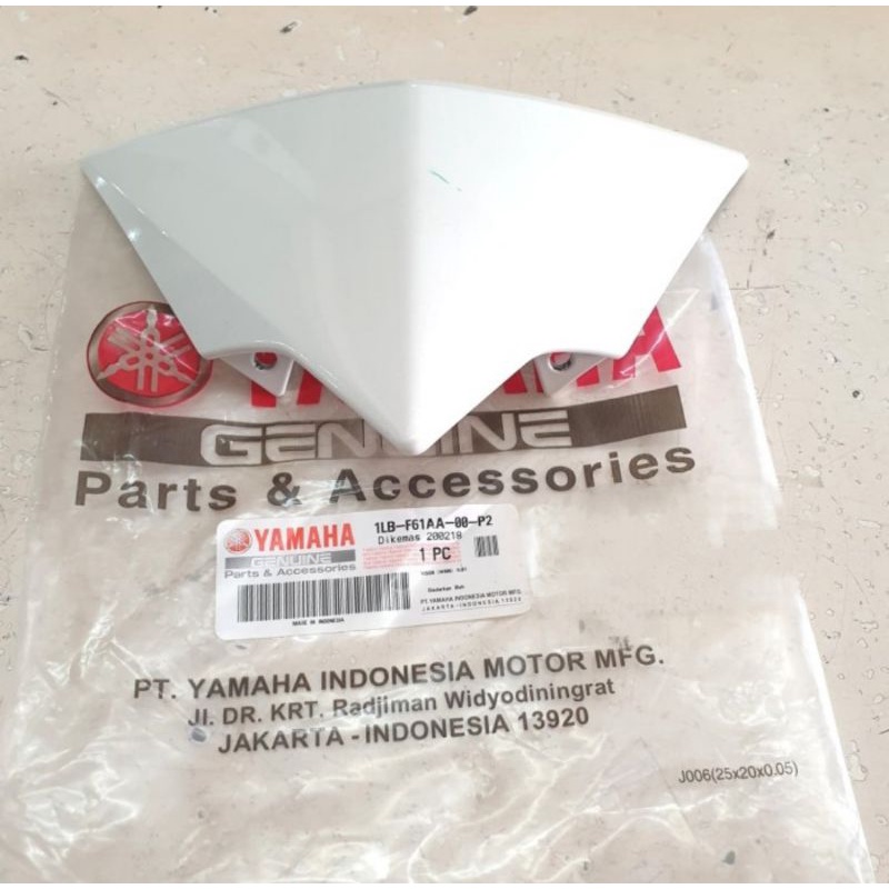VISOR XEON RC ORIGINAL YAMAHA PUTIH