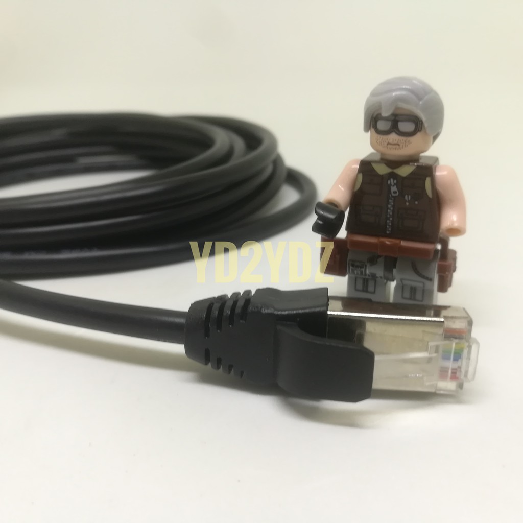 Kabel perpanjangan mic yaesu kenwood icom mic 8pin separation cable panel extension 8 pin microphone