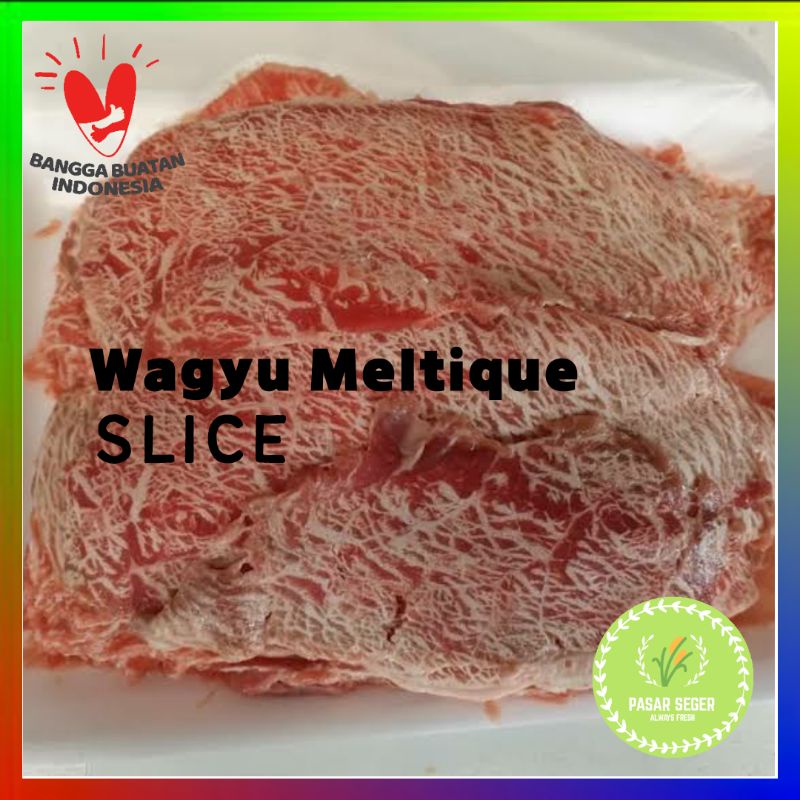 

Premium Beef / Wagyu Meltique Slice / Meltik [250g]