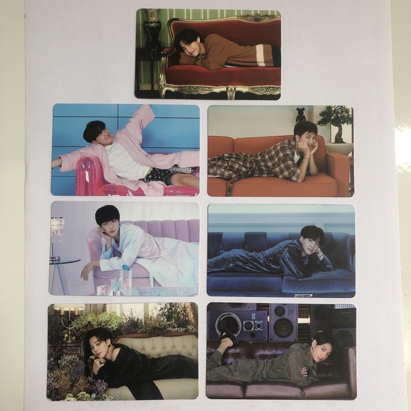BTS BE Essential BE Ess Photocard PC Rebahan Namjoon Jin Yoongi Hoseok Jimin Taehyung Jungkook