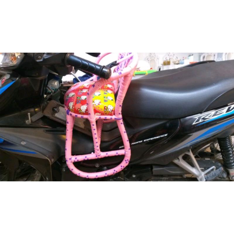 Kursi Bonceng Rotan Motor Bebek Free Sabuk
