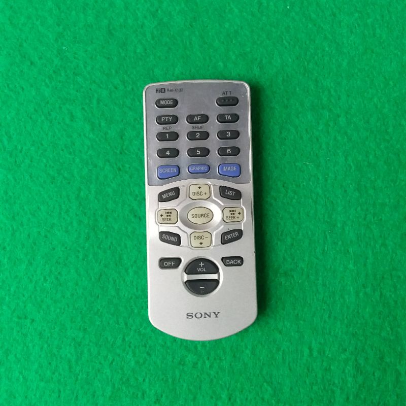 REMOTE TAPE MOBIL SONY SERI RM-X132 ORIGINAL