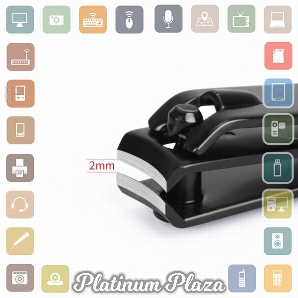 PIPI Gunting Kuku Manicure Pedicure Professional - Y-02ZJQ - Black`297BFB-