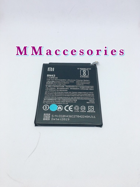 BATTERY BATERAI XIAOMI BN43 BN-43 / REDMI NOTE 4X ORIGINAL 99