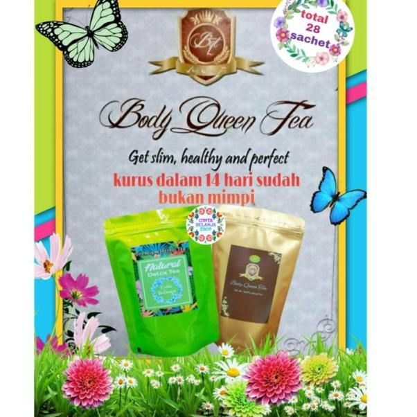 

#sale Z8085 body queen tea plus TEH DETOX /TEH HERBAL/TEH BODY Z80