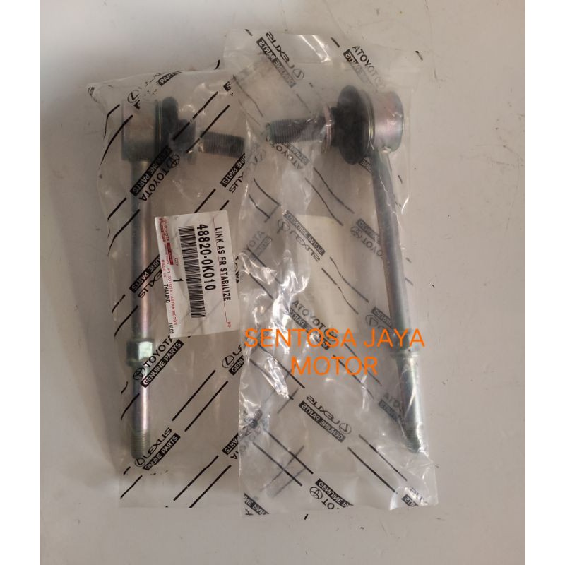 LINK STABIL LINK STABILIZER TOYOTA INOVA INNOVA 48820-0K010 ORIGINAL HARGA 1PC