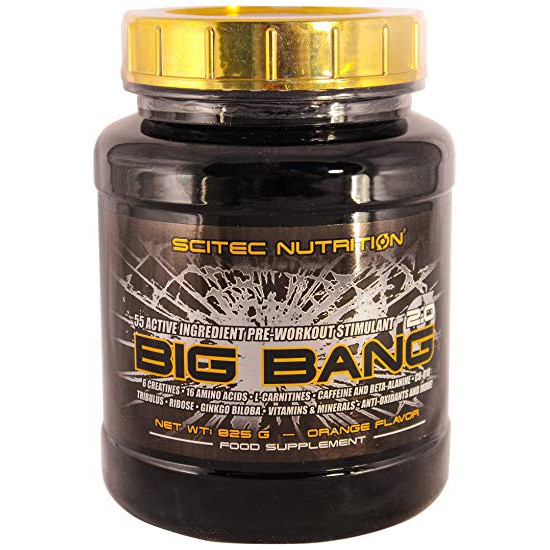 Big Bang 3.0 SCITEC NUTRITION 825g Orange/ Suplemen Fitness