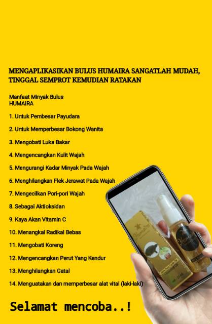 Bulus Humaira 23ml Shopee Indonesia