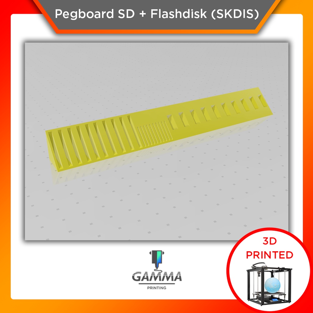 Pegboard SKDIS SD Card &amp; Micro SD Flashdisk Holder - Rak Stand