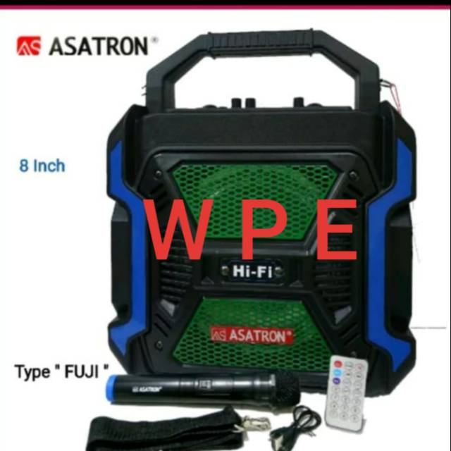 ASATRON FUJI Speaker Portable Asatron Bluetooth 8inch FUJI