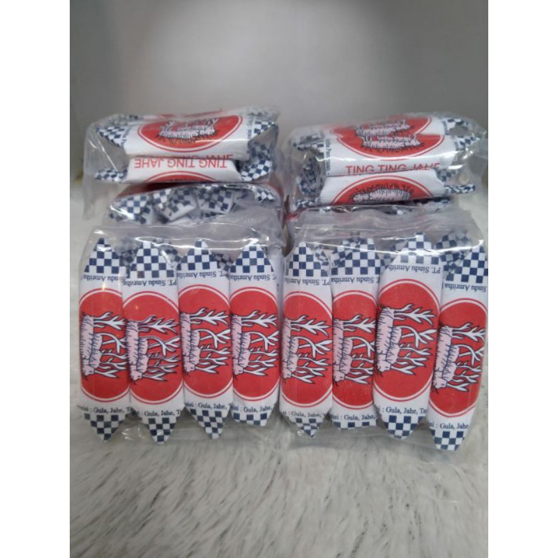 

Paket Hemat Permen Ting Ting Jahe SinA 5 Pack @8 Biji