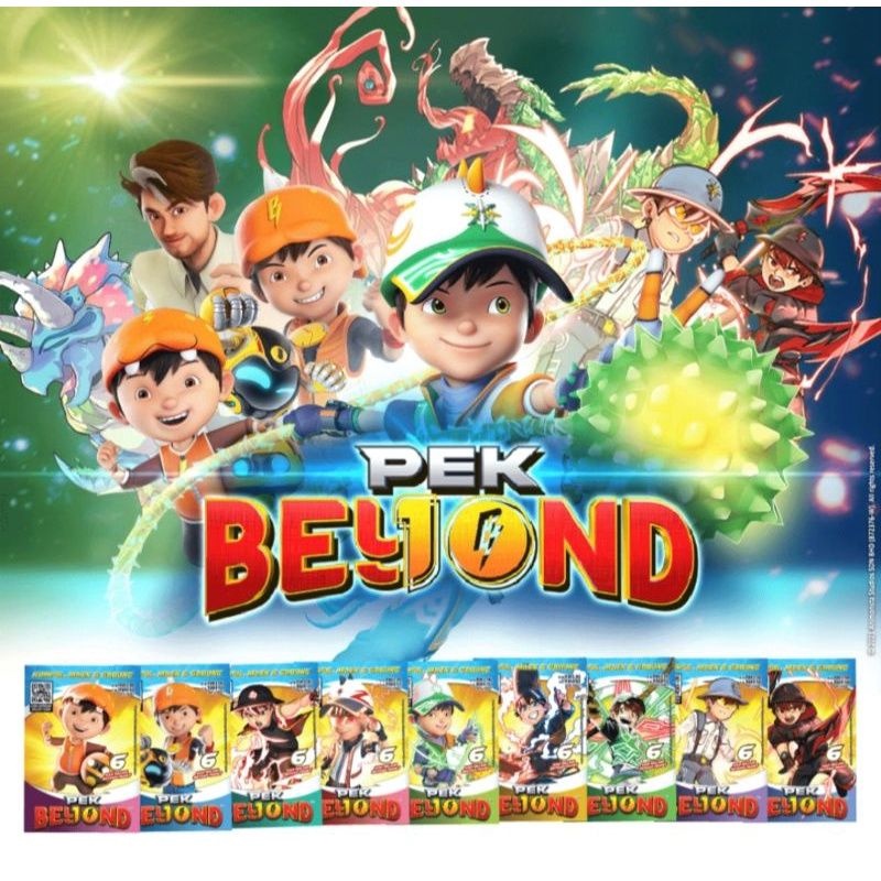 BoBoiBoy Galaxy Card: Pek Beyond (54 Kad)