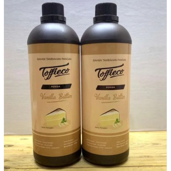 

TOFFIECO VANILLA BUTTER - 1 LITER