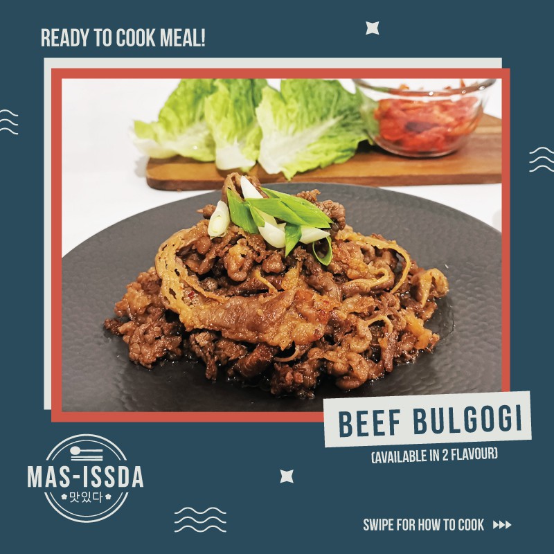 

Beef Bulgogi ( Spicy / Original ) - Masissda