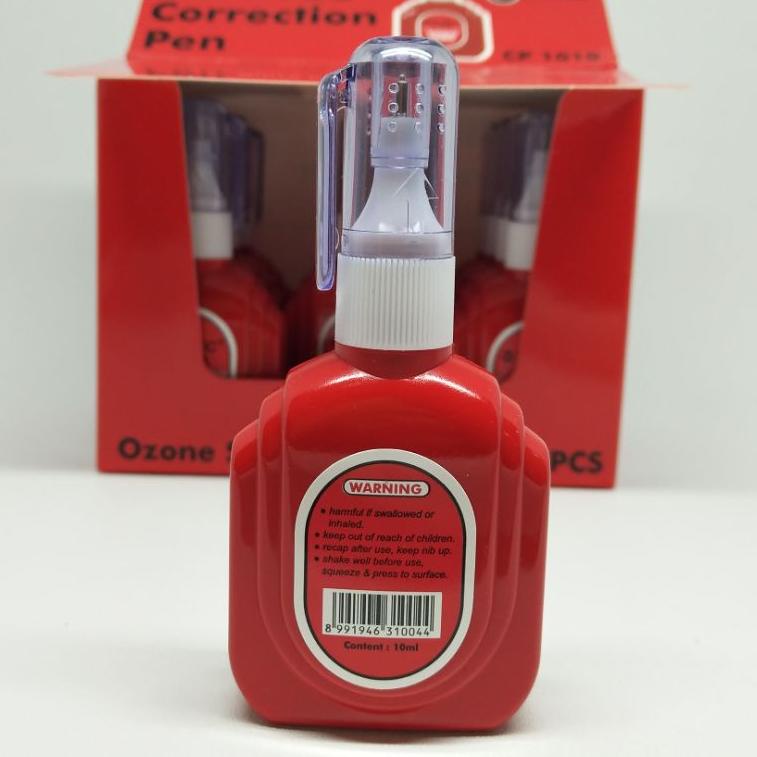

Best terlaris Tip-ex/ Correction Pen Cair V-tec CP-1010 Merah 10ml (1 box isi 12 pcs) 81
