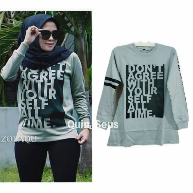 atasan zolaqu kaos zolaqu atasan wanita lengan panjang