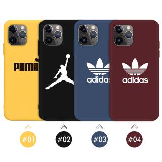 Case Silikon Warna Polos Gambar Adidas/Air Jo   rdan/Puma