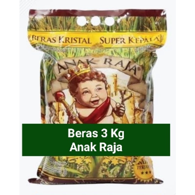 Beras Anak Raja 3 kg