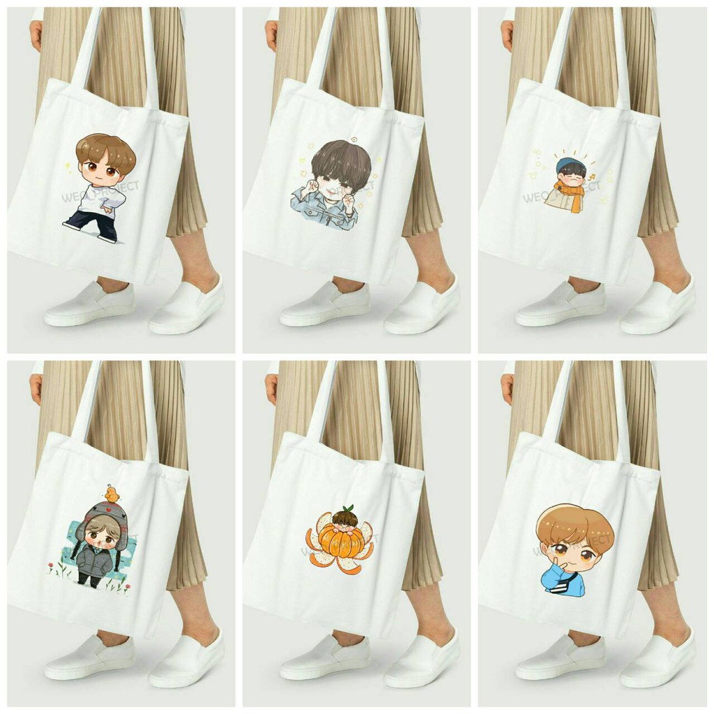 TOTE BAG KANVAS / TOTE BAG WANITA / TOTE BAG NCT