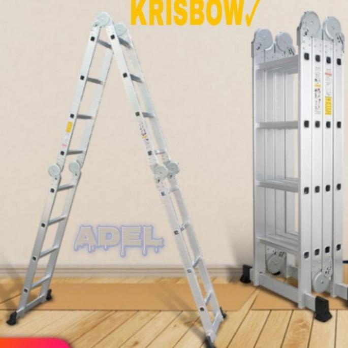 %$%$%$%$] KRISBOW 4.4M tangga lipat multifungsi tangga serbaguna